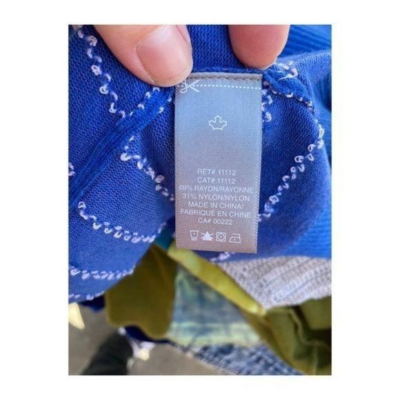 Vintage 90s Sears Polka dot Cardigan Button Up - Picture 9 of 12